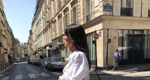 The French Girl Way to Wear Cut-Off Denim Shorts