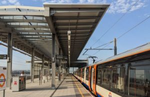 London’s newest station – Barking Riverside opened this morning