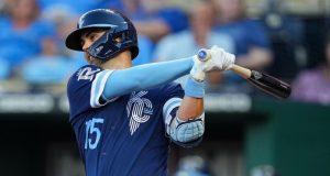 Merrifield’s games-played streak ends at 553