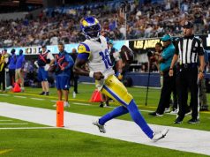 Perkins-McCutcheon connection leads Rams over Chargers 29-22
