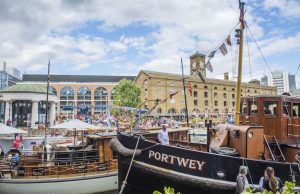 Dozens Of Vintage Boats Moor Up In Central London This September