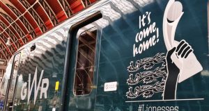 GWR train gets Euro 2022 Lionesses tribute