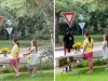 Stranger Approaches Kids at Their Deserted Lemonade Stand – Their Mom Secretly Films the Interaction