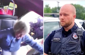 Police Officer Spots 84-Year-Old Wandering on the Highway – Makes Her Get Into His Patrol Car After Talking to Her