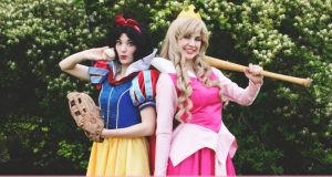 Princess Day at the ballpark