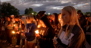 Organ Mountain high school hosts vigil for Abraham Romero
