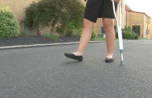 Canvassing on Crutches: Philly Woman Shot by Stray Bullet Now Back on Her Feet