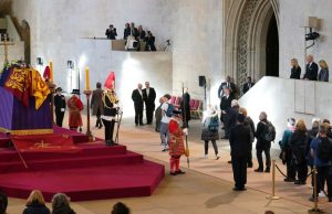 Biden, VIPs lay low as spotlight stays on late Queen