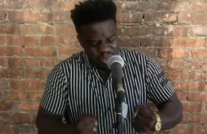 In spoken word performance, poet slams gentrification of Hamilton’s James Street North