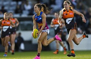 Bates leads Brisbane to AFLW win over GWS