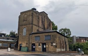 Visiting the derelict New River Head buildings