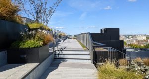 A free roof garden has opened in central London
