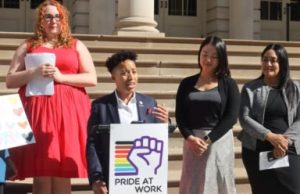 Lawmakers, labor leaders tout funding for LGBTQ employment program