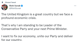Rishi Sunak confirms bid to be next Prime Minister & vows ‘I’ll fix our economy’ after 3-hour summit with Boris Johnson