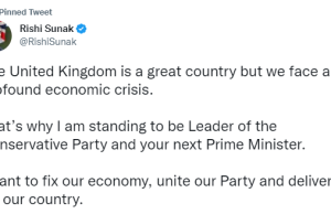 Rishi Sunak confirms bid to be next Prime Minister & vows ‘I’ll fix our economy’ after 3-hour summit with Boris Johnson