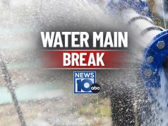 Water main breaks close schools in Troy, Guilderland