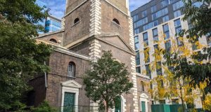 The church of St Botolph without Aldgate and Holy Trinity Minories