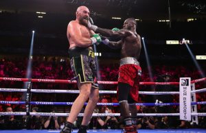 Tyson Fury sends brutal message to Deontay Wilder on anniversary of trilogy fight… but wishes him good luck on return