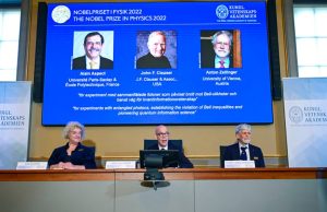 3 share Nobel Prize in physics for their work on quantum science
