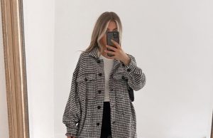 All the Houndstooth Coats and Jackets I Love Right Now