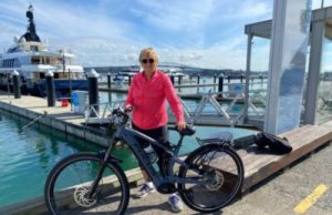 The inspirational 75-year-old cycling New Zealand for Sands