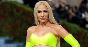Gwen Stefani Absolutely Dazzled in Bejeweled Bra Top and Jacket