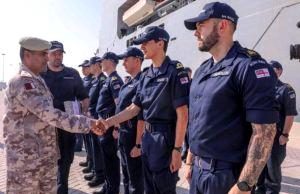 British forces arrive Doha aboard two ships for World Cup security