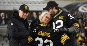 ‘Felt like he was with us tonight’: Steelers honour Harris with win over Raiders