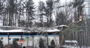 Chilly temps and strong winds devastate parts of the Capital Region