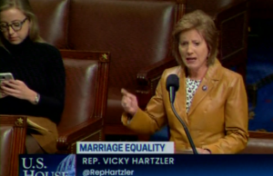 GOP Congresswoman sobs as she pleads for colleagues to vote against LGBTQ+ rights