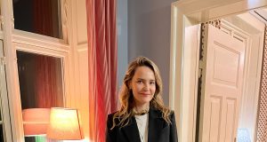 This Is the Scandi-Girl Way to Style Jeans for a Holiday Party