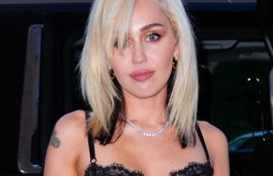 Miley Cyrus Looks Stunning in Gucci Corset and Leather Skirt