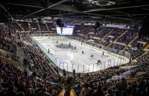 Springfield Thunderbirds against the Rockford Hogs