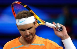 Nadal injured left hip flexor during Australian Open loss; recovery of 6-8 weeks