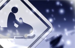 Snowmobiler survives scary crash in town of Berne