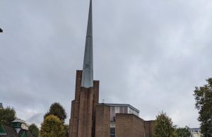 The modernist St Saviour’s Church, Warwick Avenue