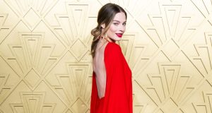 Margot Robbie Turns Heads in Stunning Backless Valentino Gown