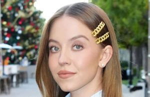 Sydney Sweeney Looks Gorgeous in a Thom Browne Blazer and Mini Dress