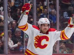 ‘We’re not going to back down’: Flames begin playoff push with epic effort at MSG